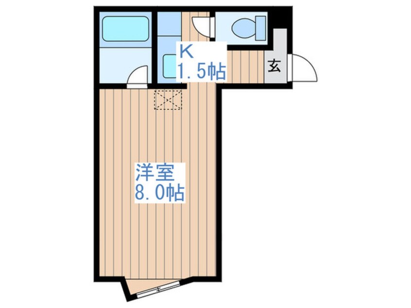 間取図 セジュ－ルＡ