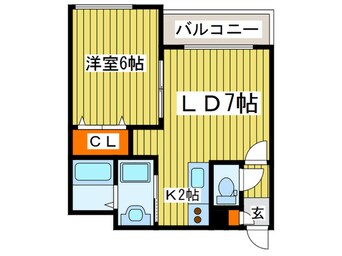 間取図 ノースウインド１２