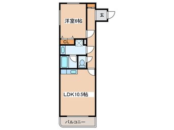 間取図 フォルテ６１６