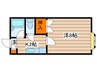 藤井ビル北１０条 1Kの間取り