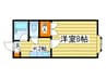 藤井ビル北１０条 1Rの間取り