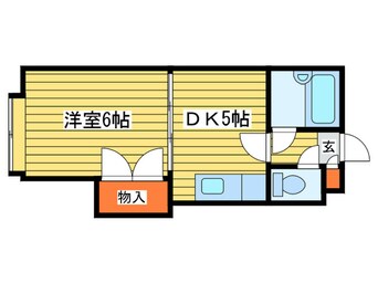 間取図 藤井ビル北１０条