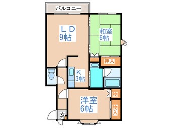 間取図 オ－クヒルズ87