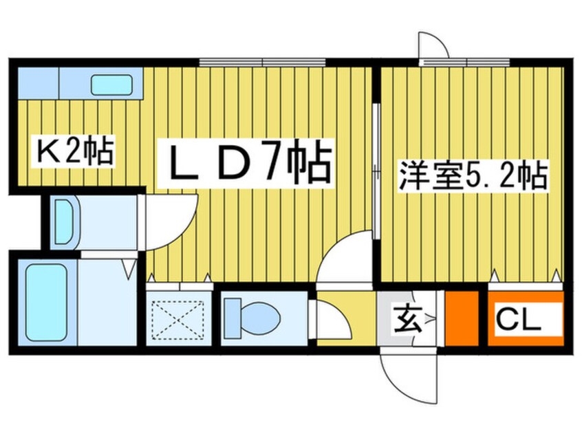 間取図 ｃｒａｎｅ