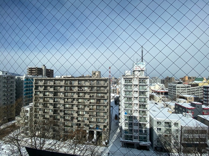 室内からの展望 ﾗｲｵﾝｽﾞﾏﾝｼｮﾝ植物園第２(1004)