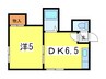 メゾン・ル・ヴェール 1DKの間取り