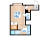 プラザイン南20条 1Kの間取り