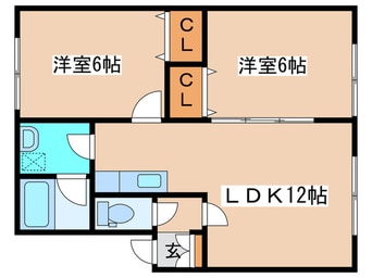 間取図 ラディアンスⅠ