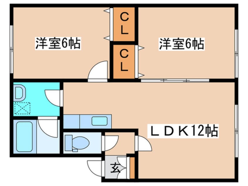 間取図 ラディアンスⅠ