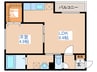 フィレントⅠ 1LDKの間取り