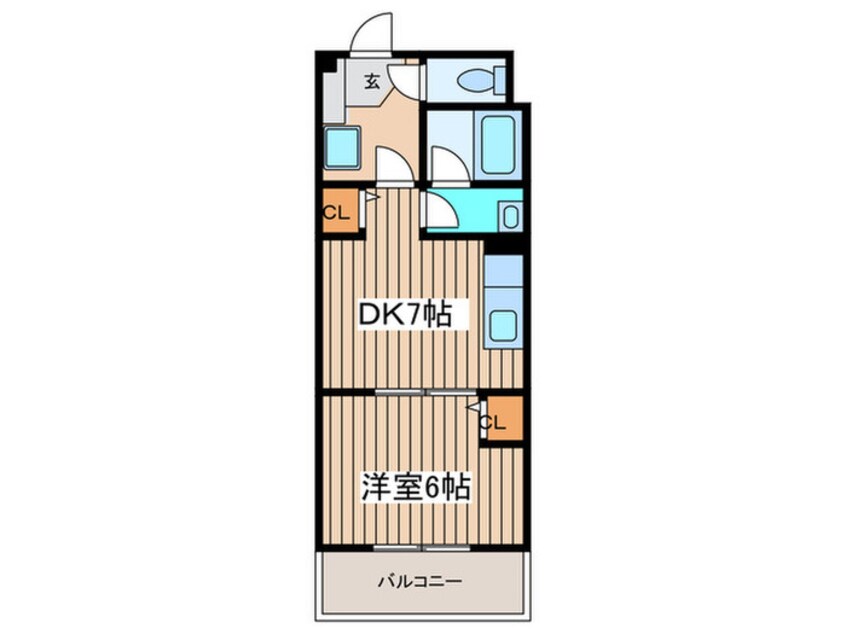 間取図 コ－トロティ宮ケ丘