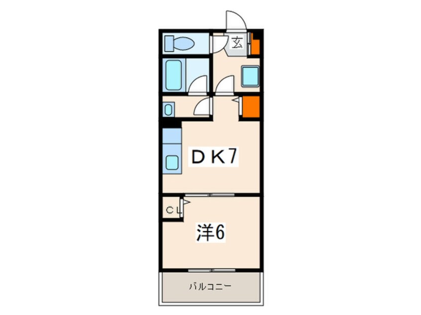 間取図 コ－トロティ宮ケ丘