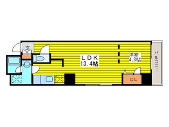 間取図 CITY SPIRE南3条Ⅱ