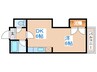 ロ－レル南６条 1DKの間取り