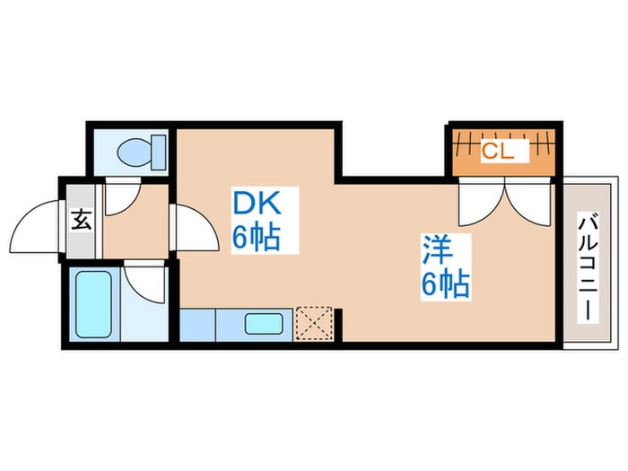 間取り図 ロ－レル南６条