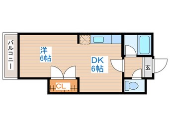 間取図 ロ－レル南６条