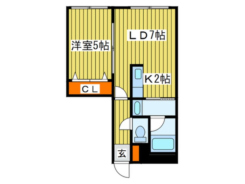 間取図 ル・エストⅥ