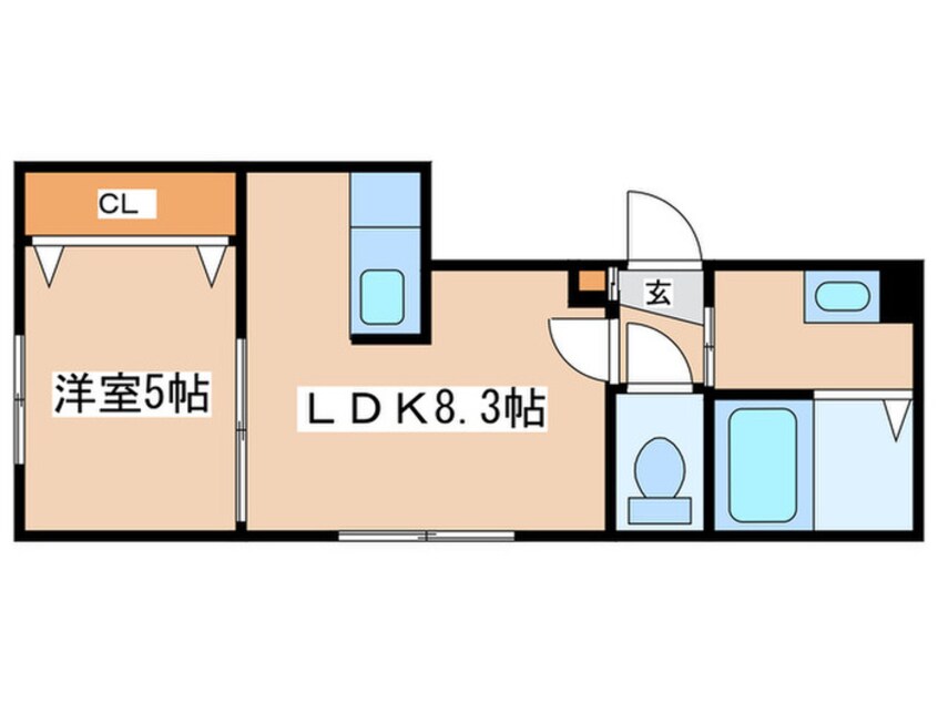 間取図 ＲＪ　ＡＳＡＢＵ　Ⅱ