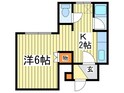 ＪＫステージＮ１４Ａの間取図