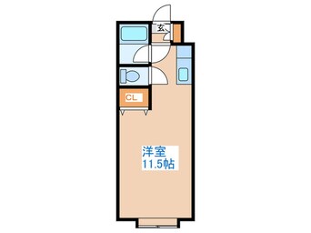 間取図 ル・ノール白石駅前Ⅰ