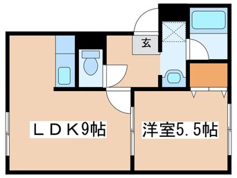 間取図 イーグルサウス１７Ｂ