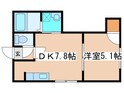 サンシャリエ南５条の間取図