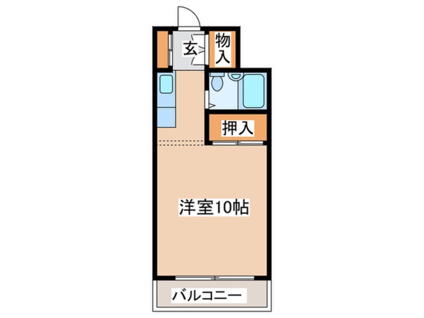 間取図 しんたくハイツ南大通