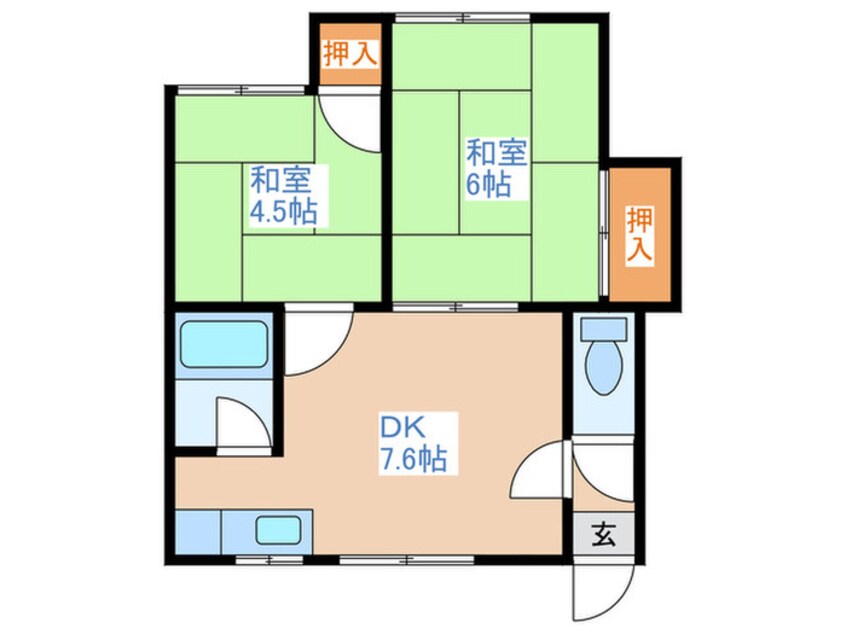 間取図 フジハウス