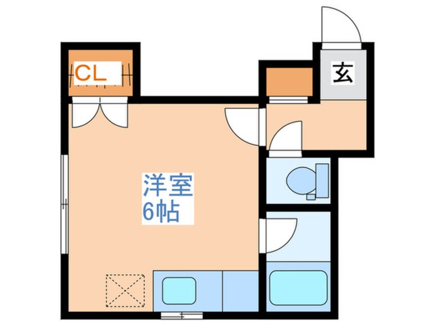 間取図 フラワーハイツＨ・Ｓ