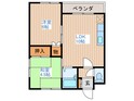 第７いなば荘の間取図