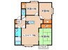 PRESTIGES　G棟 3LDKの間取り