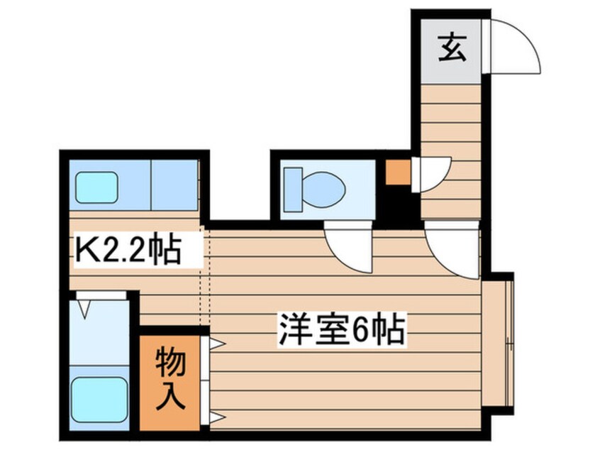 間取図 アメニティＳ２０