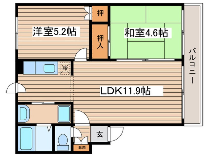 間取図 ダンディライオン