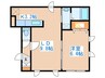 カ－ムシティ８３１ 1LDKの間取り