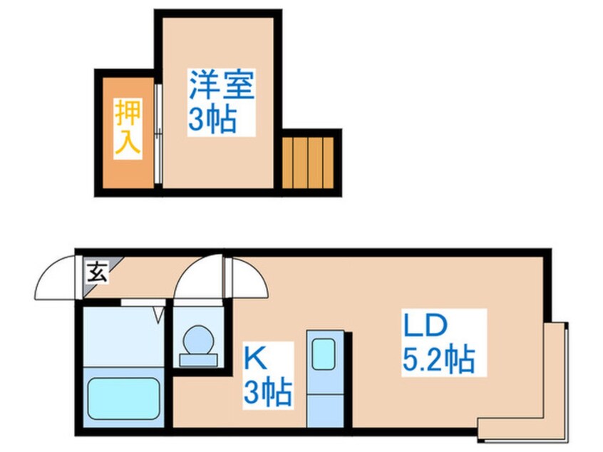 間取図 ノースウイング琴似