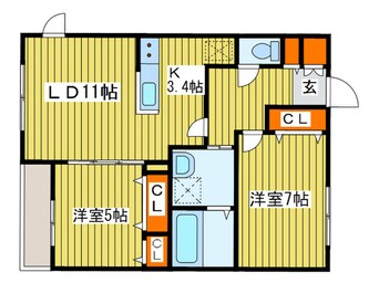 間取図 WATERLIFE-CITY.STELLA