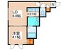 フル－ル美園 1LDKの間取り