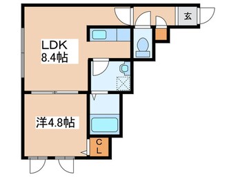 間取図 フル－ル美園