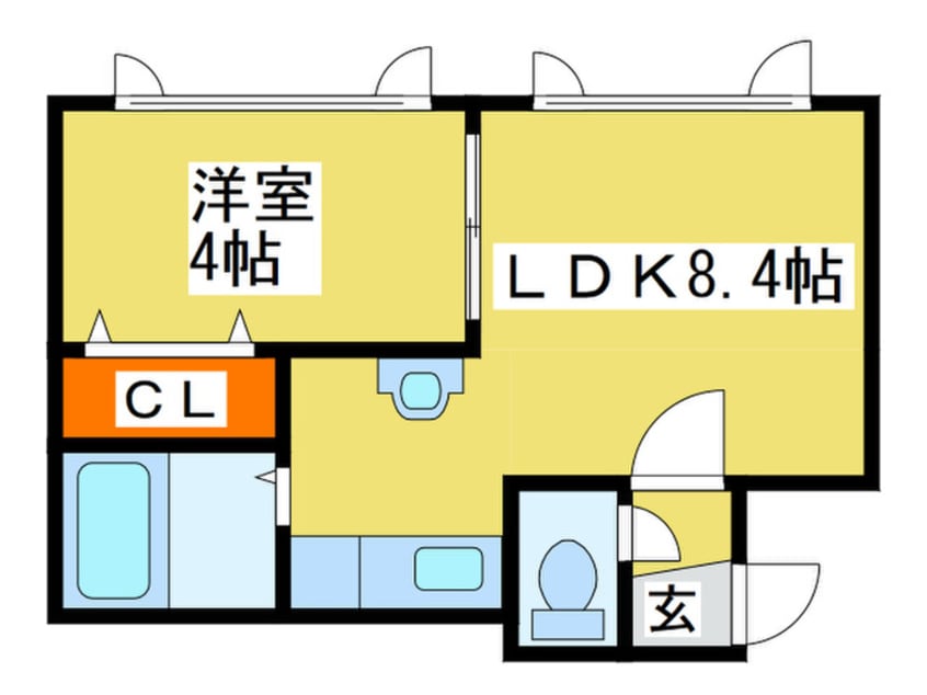 間取図 Ｓ－ｉｎｇセカンド