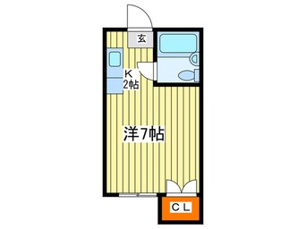 間取図 広西コ－ポ