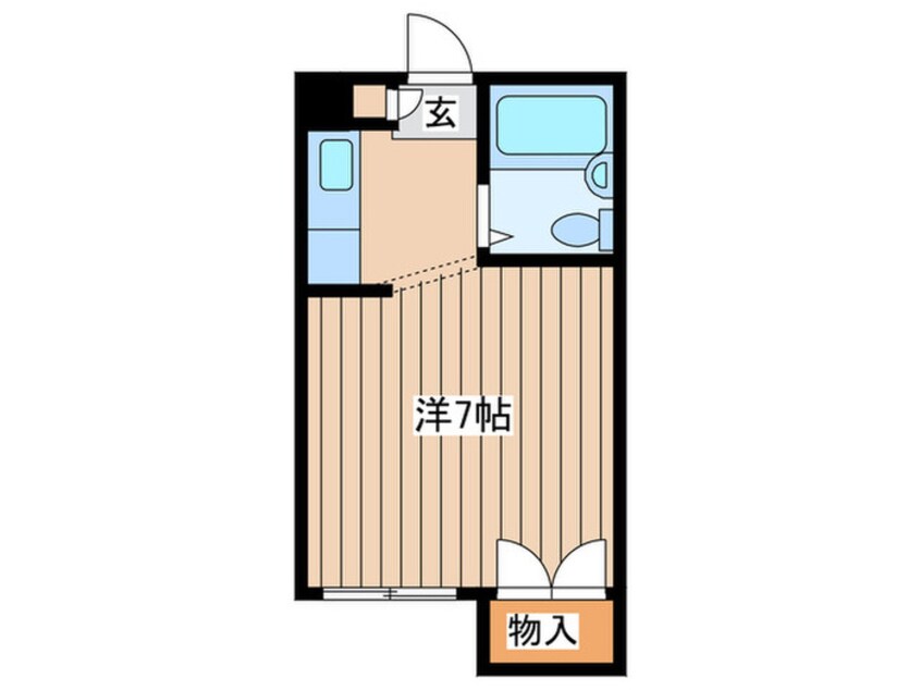 間取図 広西コ－ポ