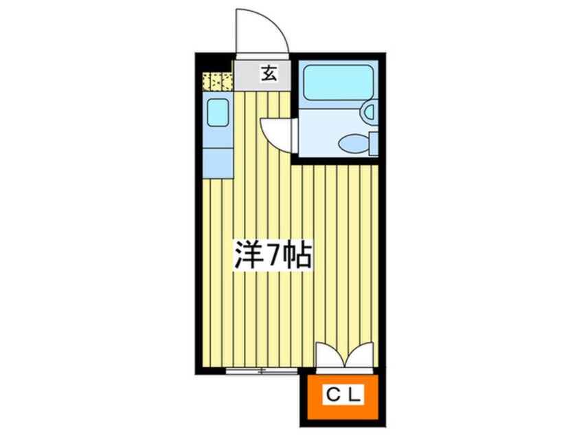 間取図 広西コ－ポ