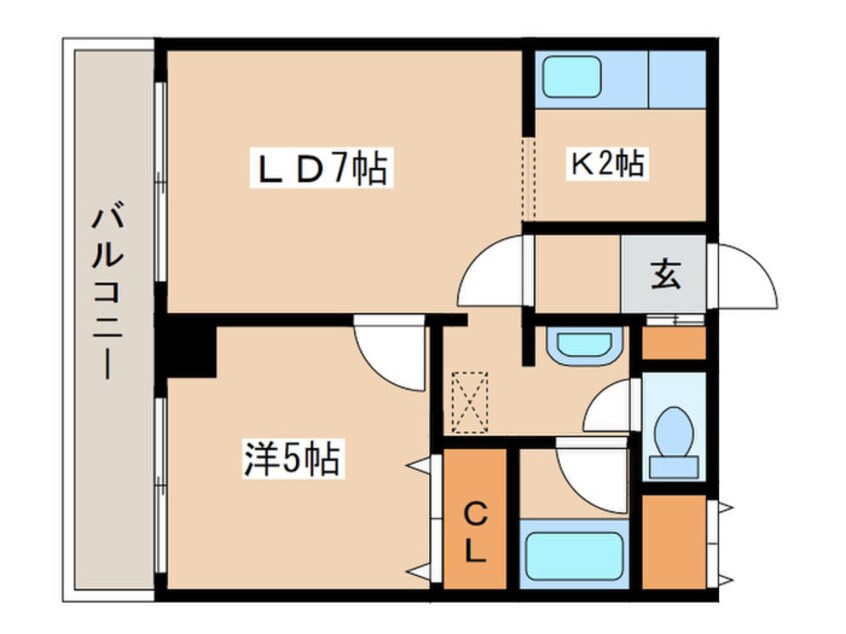 間取図 ＳＵＧＩＭＯＴＯ　ＢＩＬ
