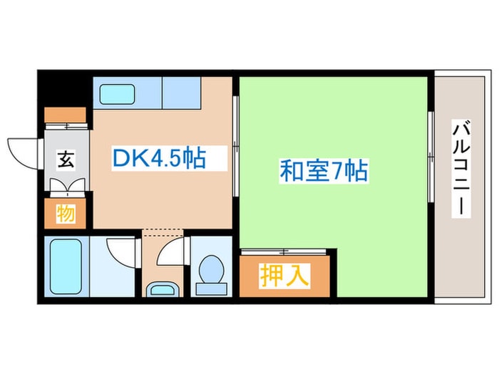 間取り図 内山マンション