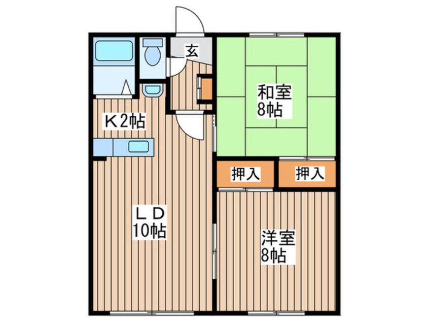 間取図 シティハウス１５