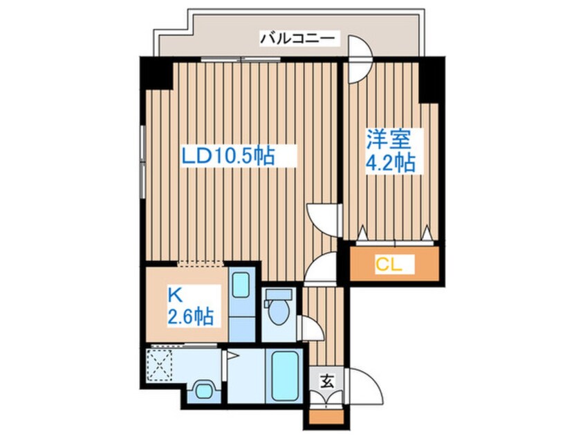 間取図 フェバリット参番館