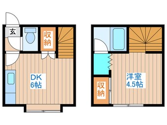 間取図 ヴェルディ北郷