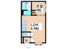 シエスタ２４ 1LDKの間取り