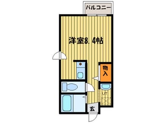 間取図 グレイシャス平岸