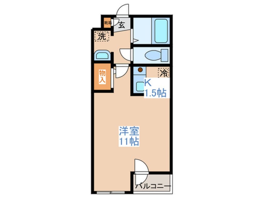 間取図 グレイシャス平岸